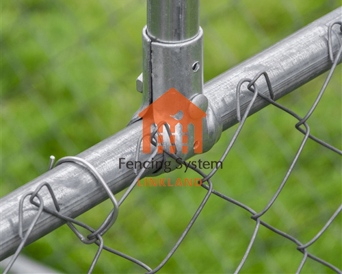 Chain link fence