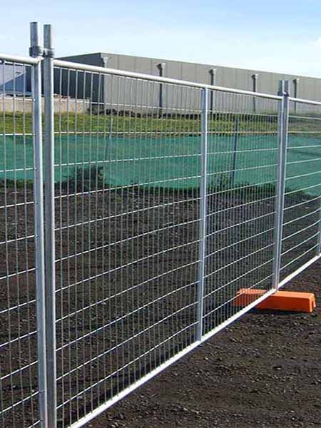 Chain link fence