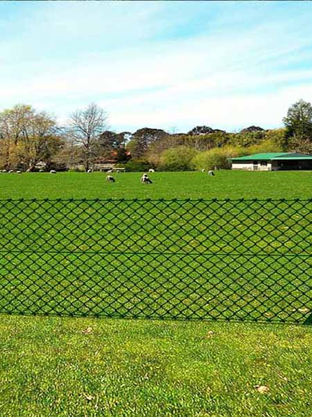 Chain link fence