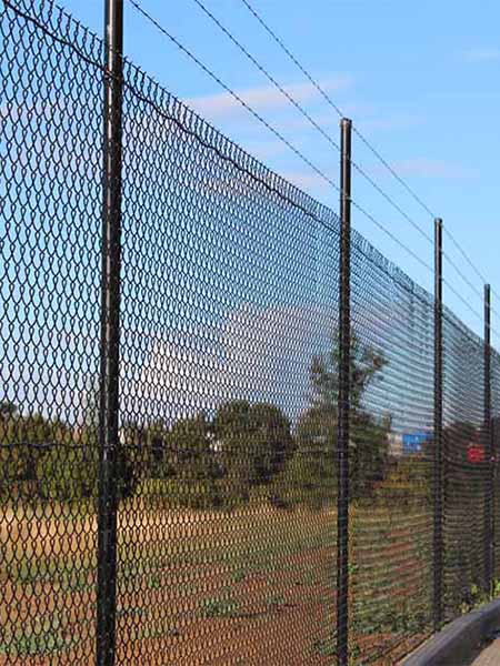 Chain link fence