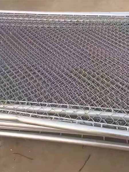 Chain link fence