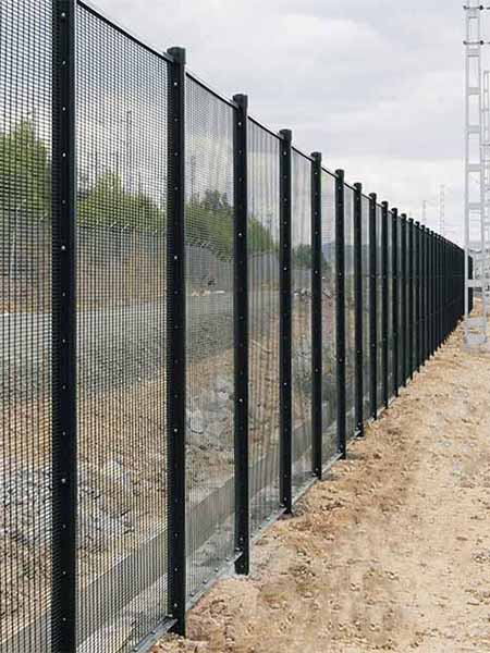 Chain link fence