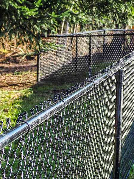 Chain link fence