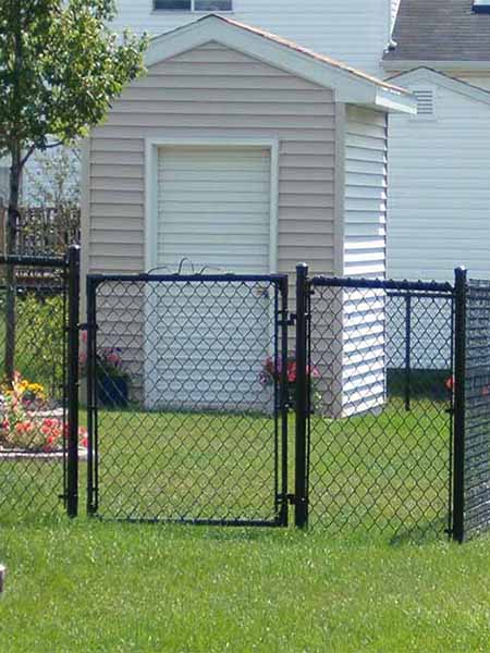 Chain link fence