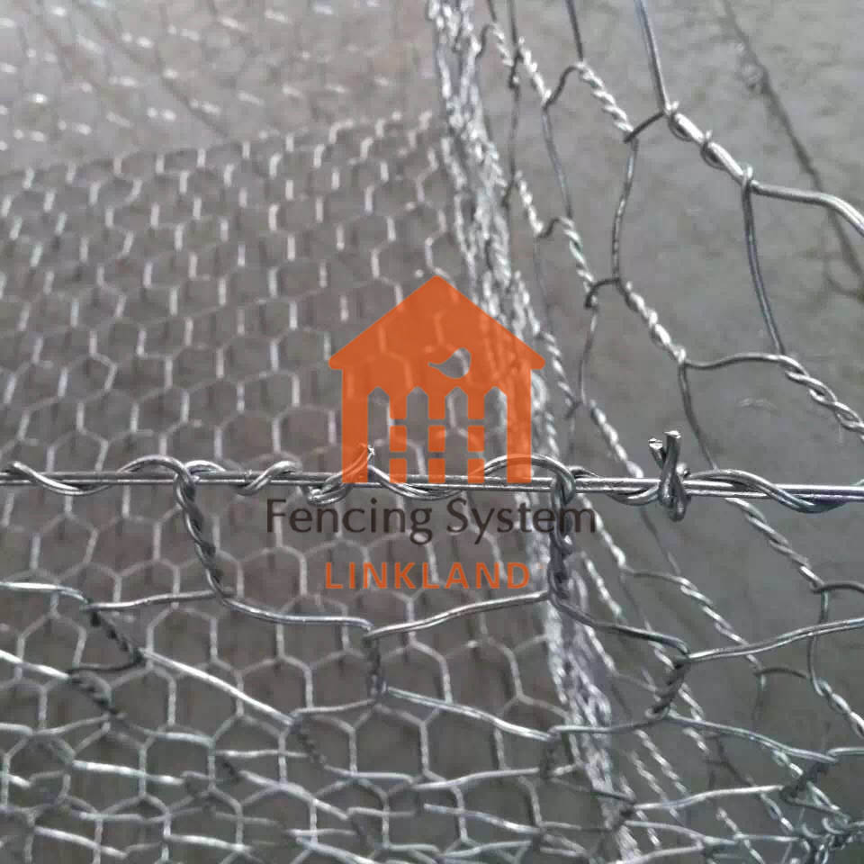 Chain link fence