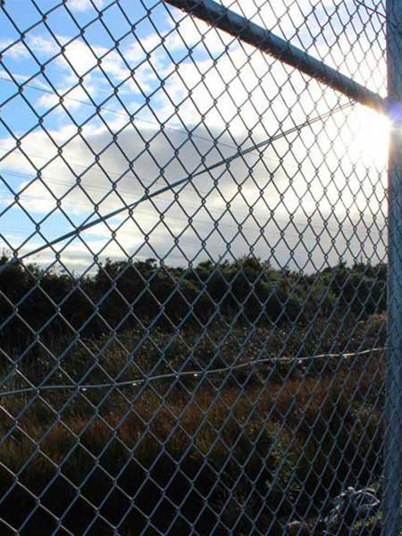 chain link fence