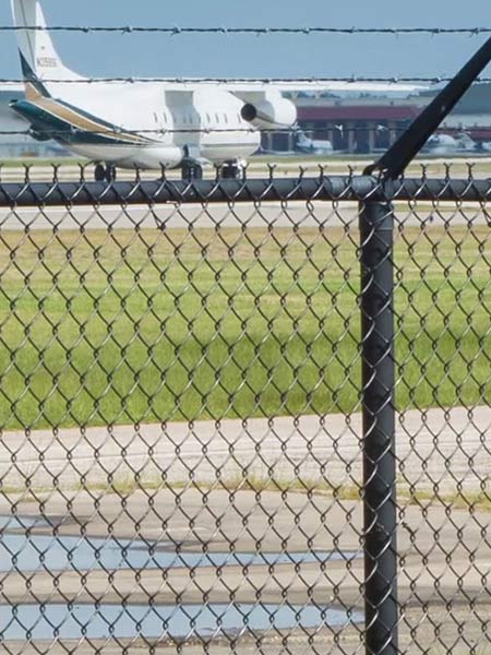 airport fence