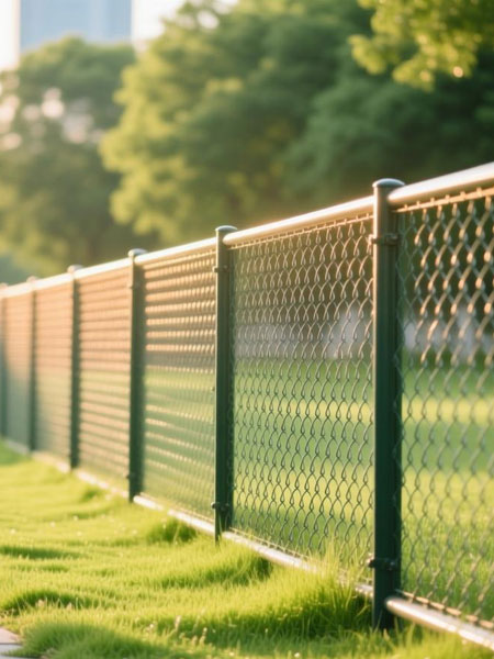 chain link fence chain link fence