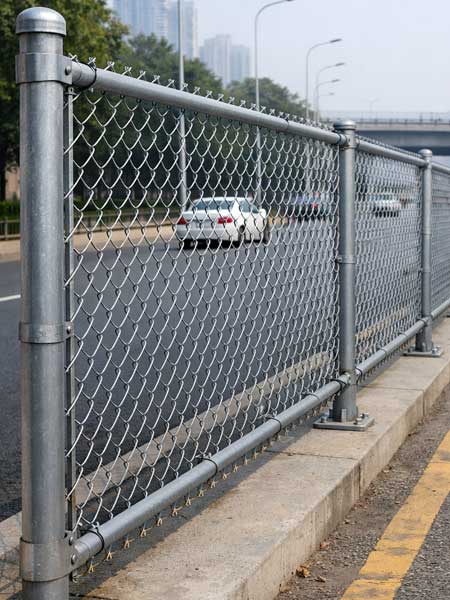 chain link fence chain link fence